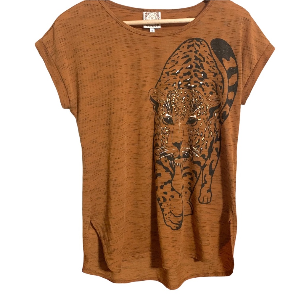 Graphic Cat Tee Shirt by Truself M